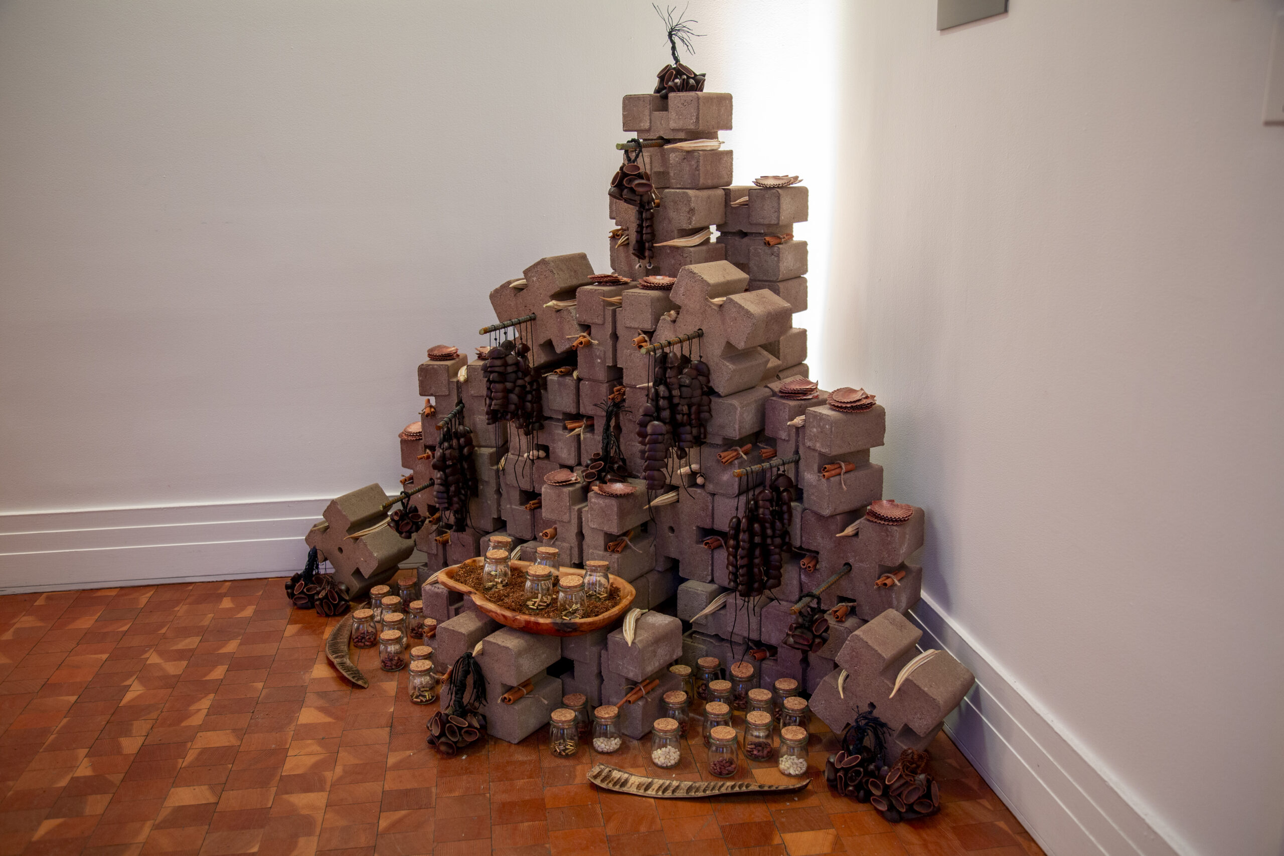 brontë's altar of instruments. Photos: Billy Chen, courtesy of Arts Letters & Number, Averill Park, NY.